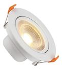 Spot Super Led Cob Redondo 5w Branco Quente