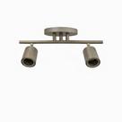 Spot Trilho Industrial Aluminio Teto 2 Luzes GU10 Bivolt Lumini Lab
