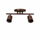 Spot Trilho Industrial Aluminio Teto 2 Luzes GU10 Bivolt Lumini Lab