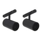 Spot Trilho Magnético 48V 12W 2700K IP20 Kit 2 Gaya