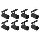 Spot Trilho Magnético 48V 12W 2700K IP20 Kit 8 Gaya