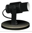 Spot Tubinho Aletado Duplo Preto DJ Light