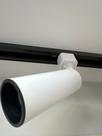 Spot tubo eletrificado 1XMR11 Branco com recuo preto Moon Iluminação Spot tubo eletrificado 1XMR11 Branco com recuo preto Moon Iluminação