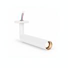 Spot tubo sobrepor g9 branco
