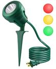 Spotlight DEWENWILS 120V Outdoor 400LM com 3 lentes extras Spotlight DEWENWILS 120V Outdoor 400LM com 3 lentes extras