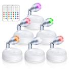 Spotlight HFCDL Small RGB + W operado por bateria com controle remoto