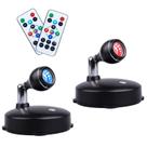 Spotlight LEASTYLE LED interno operado por bateria com RGB remoto