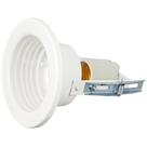 Spots Anelados em Aluminio Branco para 1 lâmpada foco Fixo