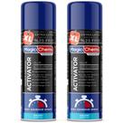 Spray acelerador Super Glue Magic Chems CA Glue 500 ml (pacote com 2)