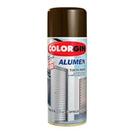 Spray Alumen Bronze 7002 Colorgin - Tinta Acrílica para Alumínio - Metálico, Brilhante e Fosco