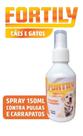 Spray Anti-pulgas e Carrapatos Fortily 150ml
