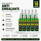 Spray Antifog Anti Embaçantes Para Óculos De Mergulho De Natação De Lente Câmera De Capacete de Moto Kit Com 10 Peças