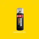 Spray arte urbana amarelo sol 915