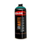 Spray Arte Urbana Azul Petróleo 996 - Tinta Acrílica Fosca para Alvenaria, Madeira e Metal