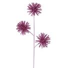 Spray Artificial Vickerman 23 cm Punta Rosa (2 Piezas)