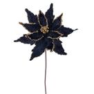 Spray Artificial Vickerman Poinsettia Negra 21.5 cm (Paquete de 6) Spray Artificial Vickerman Poinsettia Negra 21.5 cm (Paquete de 6)