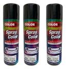 Spray Automotiva Colorgin Preto Brilhante 300ml 3un Spray Automotiva Colorgin Preto Brilhante 300ml 3un