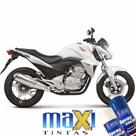 Spray automotivo branco ross nh196 + spray verniz 300ml