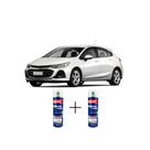 Spray automotivo branco summit + spray verniz 300ml