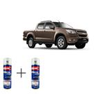 Spray automotivo cinza aztec + spray verniz 300ml Spray automotivo cinza aztec + spray verniz 300ml