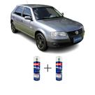 SPRAY AUTOMOTIVO Cinza Cosmos VW + SPRAY VERNIZ 300ML