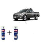 Spray automotivo cinza grafite gm + verniz spray 300ml Spray automotivo cinza grafite gm + verniz spray 300ml