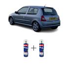 SPRAY AUTOMOTIVO Gris Iceberg Met - 640 Renault + SPRAY VERNIZ 300ML