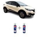 SPRAY AUTOMOTIVO Marfim Liso - D16 Renault + SPRAY VERNIZ 300ML