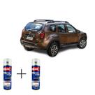 Spray automotivo marrom safari met - cns renault + spray verniz 300ml