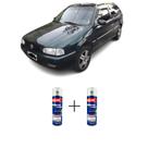 Spray automotivo verde borneo perol vw + verniz spray 300ml