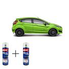 Spray automotivo verde coimbra + verniz spray 300ml