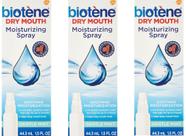 Spray bucal Biotene Gentle Mint Moisturizing 45 mL (pacote com 3)
