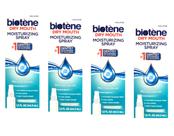 Spray Bucal Biotène para Boca Seca Menta Suave 44 ml Pack com 4