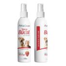 Spray Bucal Mau Hálito Pets Cães e Gatos Sabor Morango
