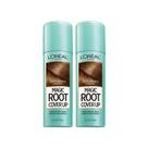 Spray cinza temporário para cobertura de raiz de cabelo L'Oreal x2