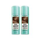 Spray cinza temporário para cobertura de raiz de cabelo L'Oreal x2