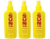 Spray clareador de cabelo Sun-In Lemon Fresh 140 ml (pacote com 3)