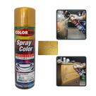 Spray color ouro metalizado spray automotivo colorgin 300ml
