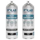 Spray Conversor de Ferrugem Polar Specialist Coatings 2x500ml Preto