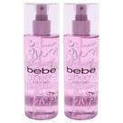 Spray corporal Body Mist Bebe Sheer para mulheres, 250 ml, pacote com 2 Spray corporal Body Mist Bebe Sheer para mulheres, 250 ml, pacote com 2