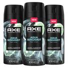 Spray corporal desodorante AXE Aqua Bergamot Premium para homens 120 ml Spray corporal desodorante AXE Aqua Bergamot Premium para homens 120 ml