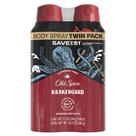 Spray corporal Old Spice Krakengard para homens 150 ml (pacote com 2)
