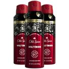 Spray corporal Old Spice Wolfthorn para homens 150 ml (pacote com 3)
