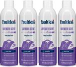 Spray de amido de lavanderia Faultless Lavender 591ml em lata com 4