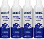 Spray de amido para lavanderia Faultless Heavy Spray Starch 591ml, pacote com 4