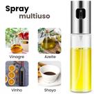 Spray de Azeite e Óleo 100ml Reutilizável Galheteiro Pulverizador para Cozinha Saudável, Saladas, Air Fryer Spray de Azeite e Óleo 100ml Reutilizável Galheteiro Pulverizador para Cozinha Saudável, Saladas, Air Fryer
