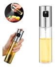 Spray de Azeite e Temperos 100ml Vidro Transparente e Controle Saudável