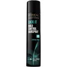 Spray de cabelo L'Oreal Lock It Bold Control 244 ml (pacote com 3)