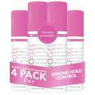 Spray de cabelo TRIDESIGN Aerogel Strong Hold 90 ml Tamanho de viagem x4