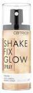 Spray de configuração de maquiagem Catrice Shake Fix Glow com cacto e abacaxi Spray de configuração de maquiagem Catrice Shake Fix Glow com cacto e abacaxi